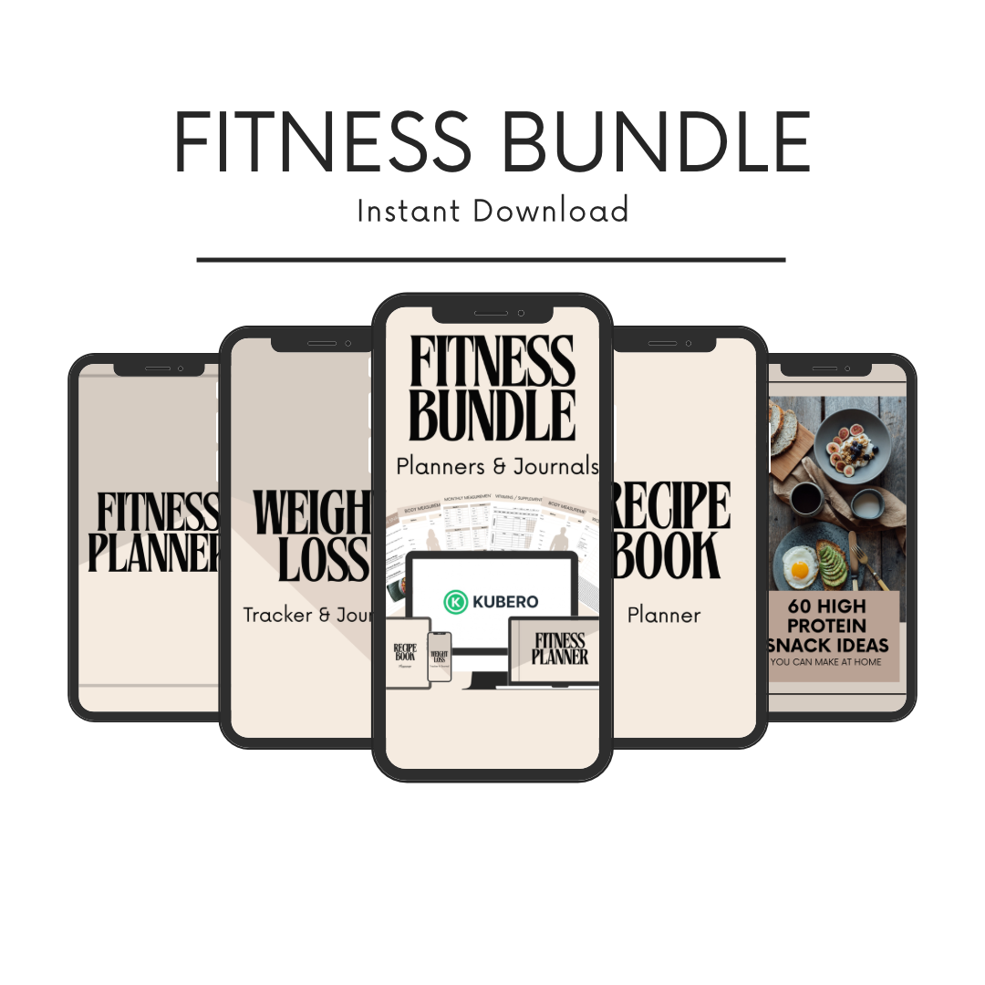 Fitness Bundle Planners & Journals