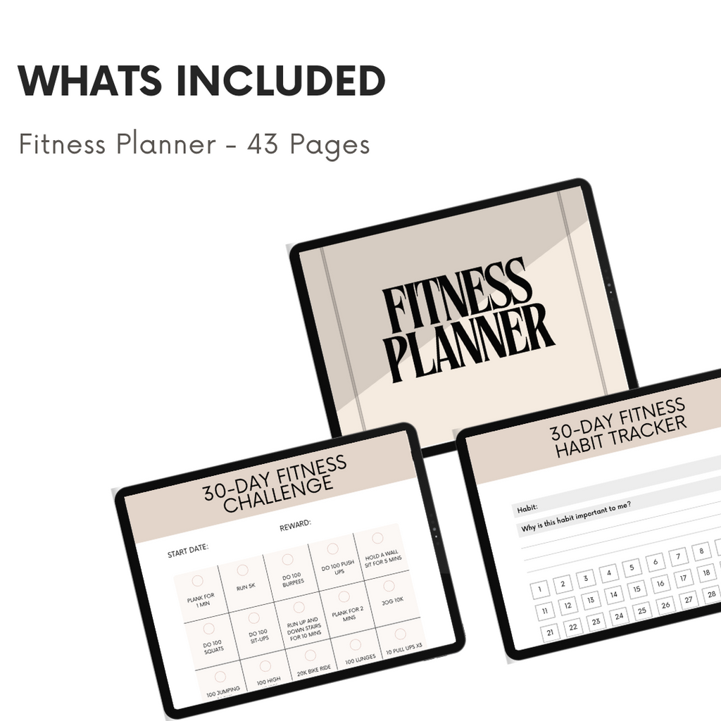 Fitness Digital Planner