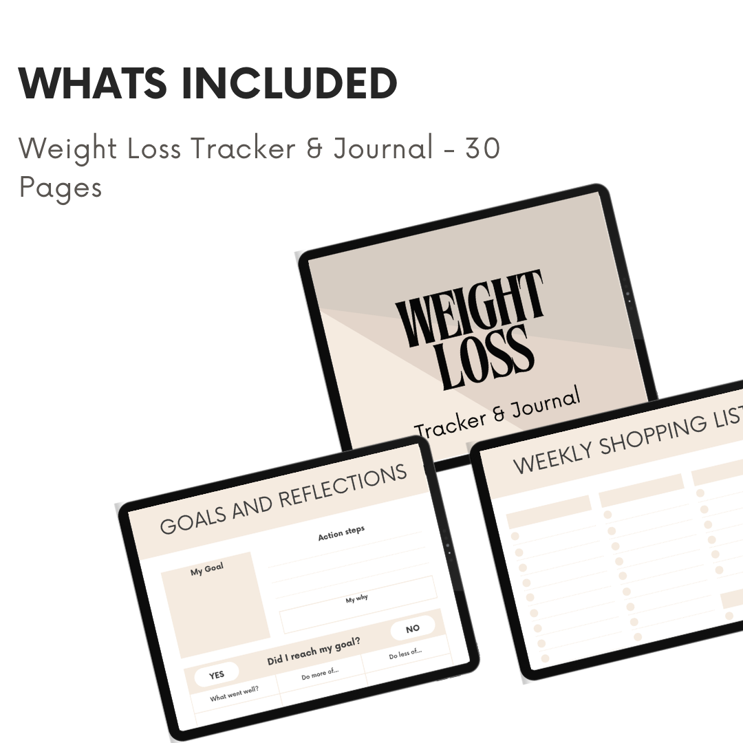 Weight Loss Tracker & Planner