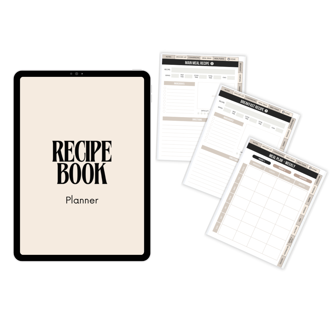 Recipe Book Planner