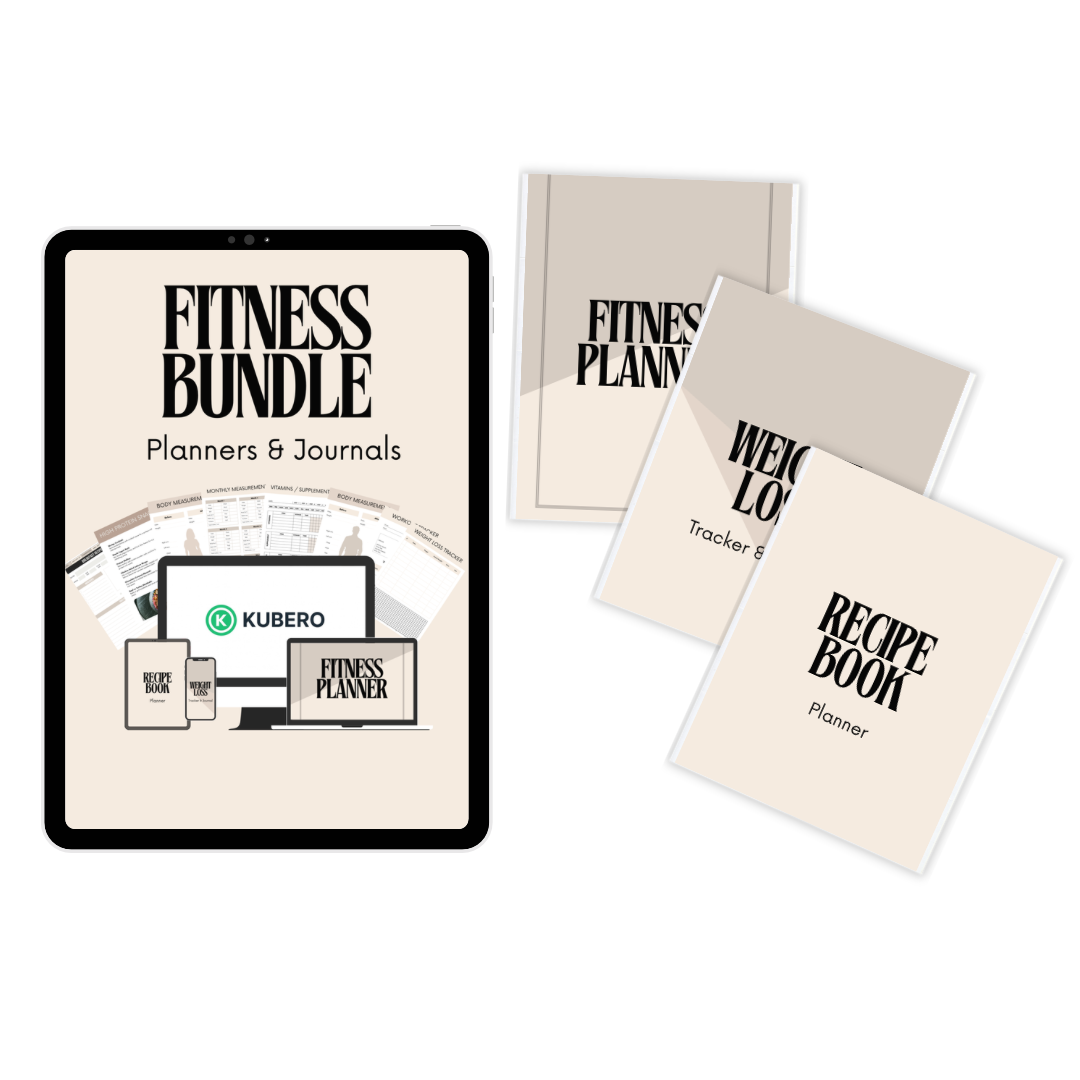 Fitness Bundle Planners & Journals